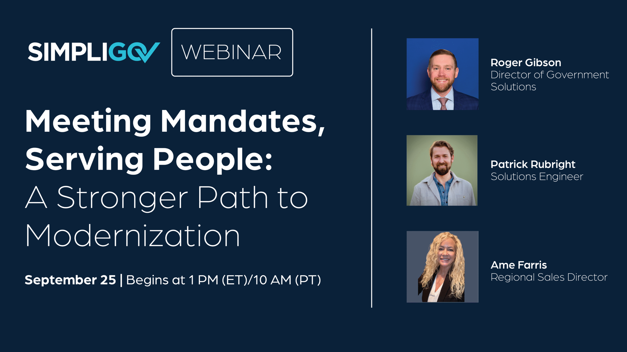 Meeting Mandates and Serving People